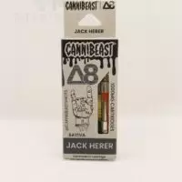 Cannibeast Delta 8 Cartridge 1000MG Jack Herer Sativa
