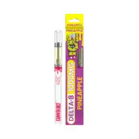 Cannibeast Delta-8 THC Disposable Vape Pen Pineapple 1Gram 1000mg