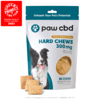 Pet CBD Hard Chews for Dogs Peanut Butter – 150 mg – 30 Count