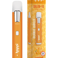 Happi Delta 10 THC Disposable Vape 2ML Orange Jubilee