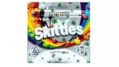 Skittles Zombies DELTA-8 400mg 20 count