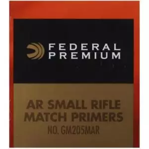 Federal Premium Gold Medal AR Match Grade Small Rifle Primers