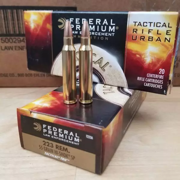 Federal Premium Tactical Ammo 223 Remington 500 Rounds