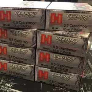 Hornady 6.5 Creedmoor Ammunition Varmint Express Box Of 500 Rounds