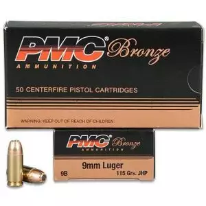 PMC BRONZE 9B 9MM Ammo Case 1000 Rounds