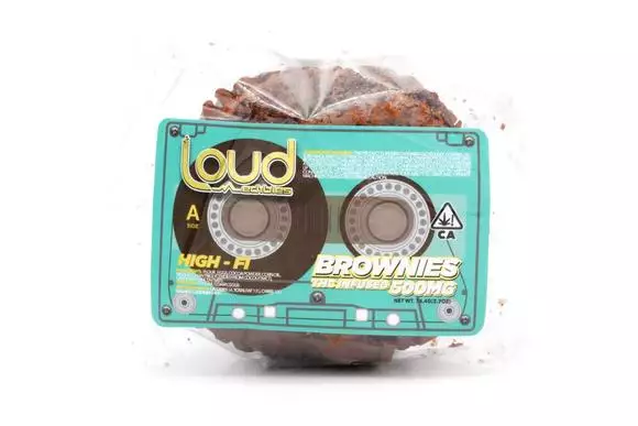Loud Edibles THC Infused Brownie