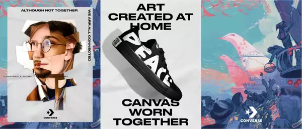 Create Together for Peace to odważna, łącząca artystów inicjatywa marki Converse
