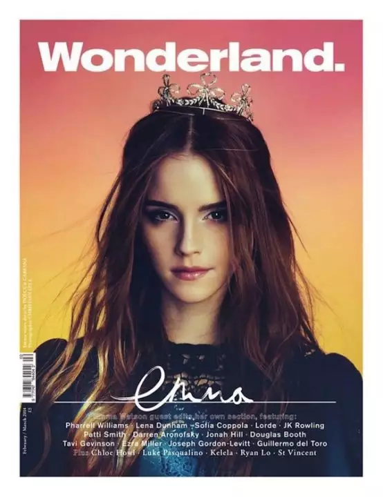 Emma Watson Wonderland February 2014