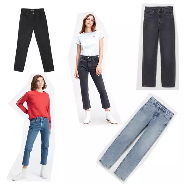 Jeansy: The Odder Side, Levis, H&M, Levis, H&M.