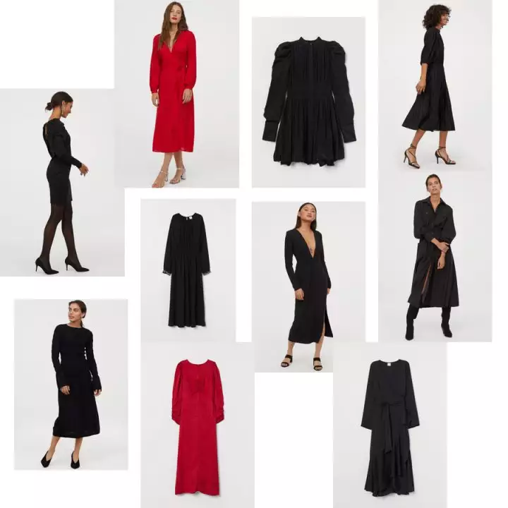 10 sukienek na święta z H&M